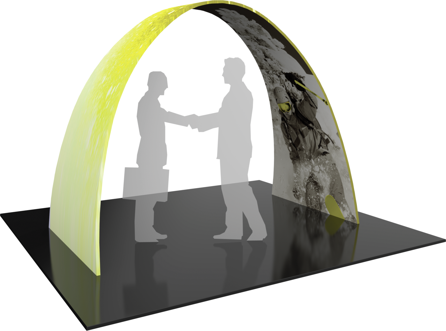 Horizon 10 ft Arch 07 Fabric Structure