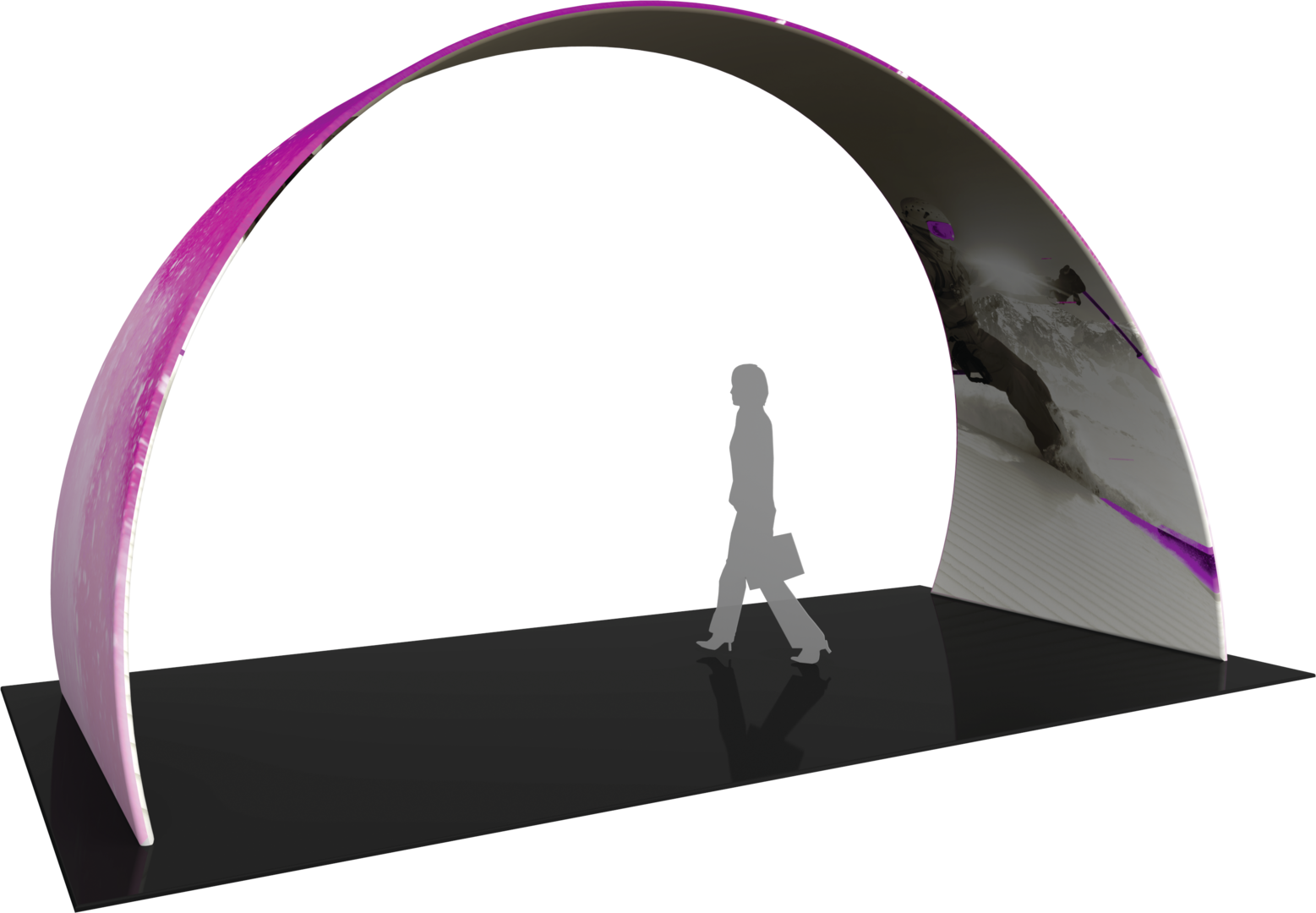 Horizon 20 ft Arch 03 Fabric Structure