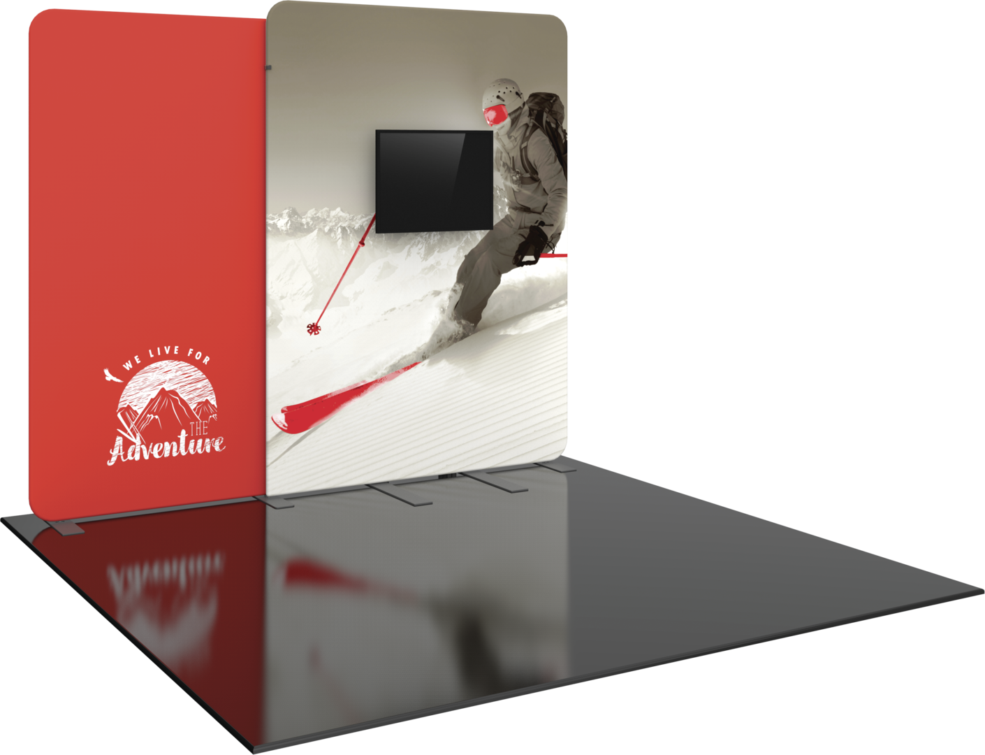 Horizon Designer Series 10 ft Fabric Backwall Kit 10