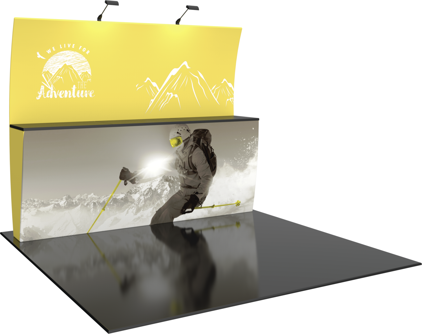 Horizon Designer Series 10 ft Fabric Backwall Kit 13