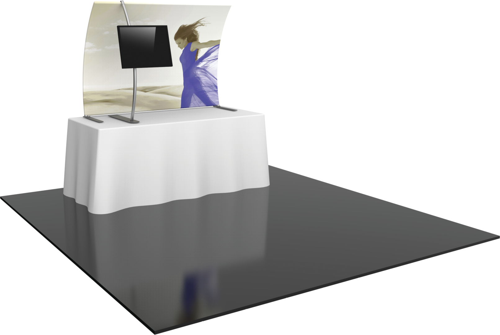 Horizon Pro Tabletop TT3 Fabric Backwall