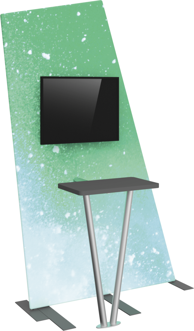 Horizon Tension Fabric Kiosk 02