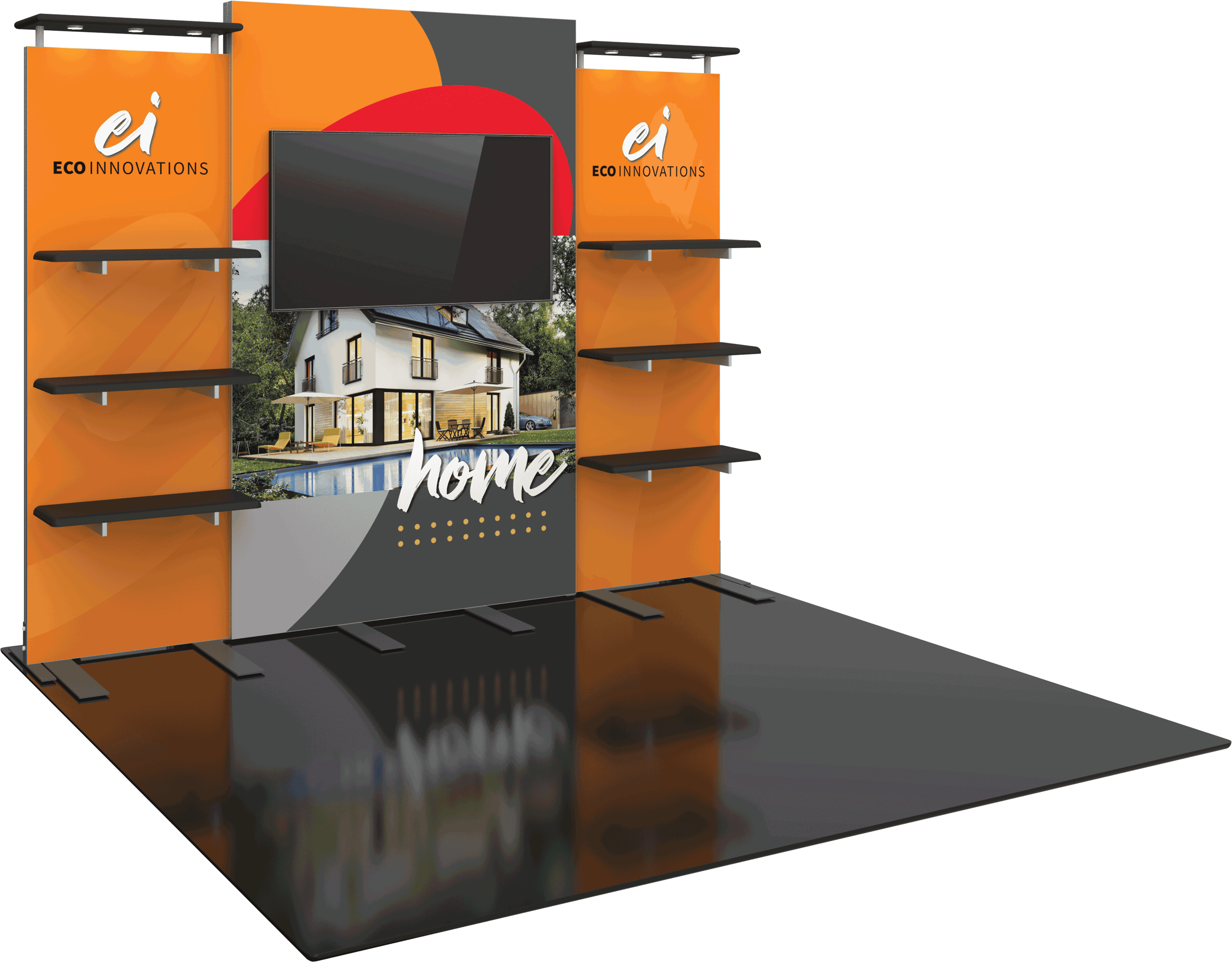 Nexa Pro 10 ft Modular Backwall Kit 30