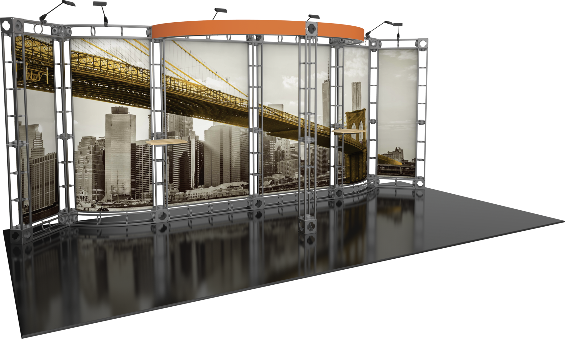 Antares Orbital Express Truss 20 ft Modular Exhibit