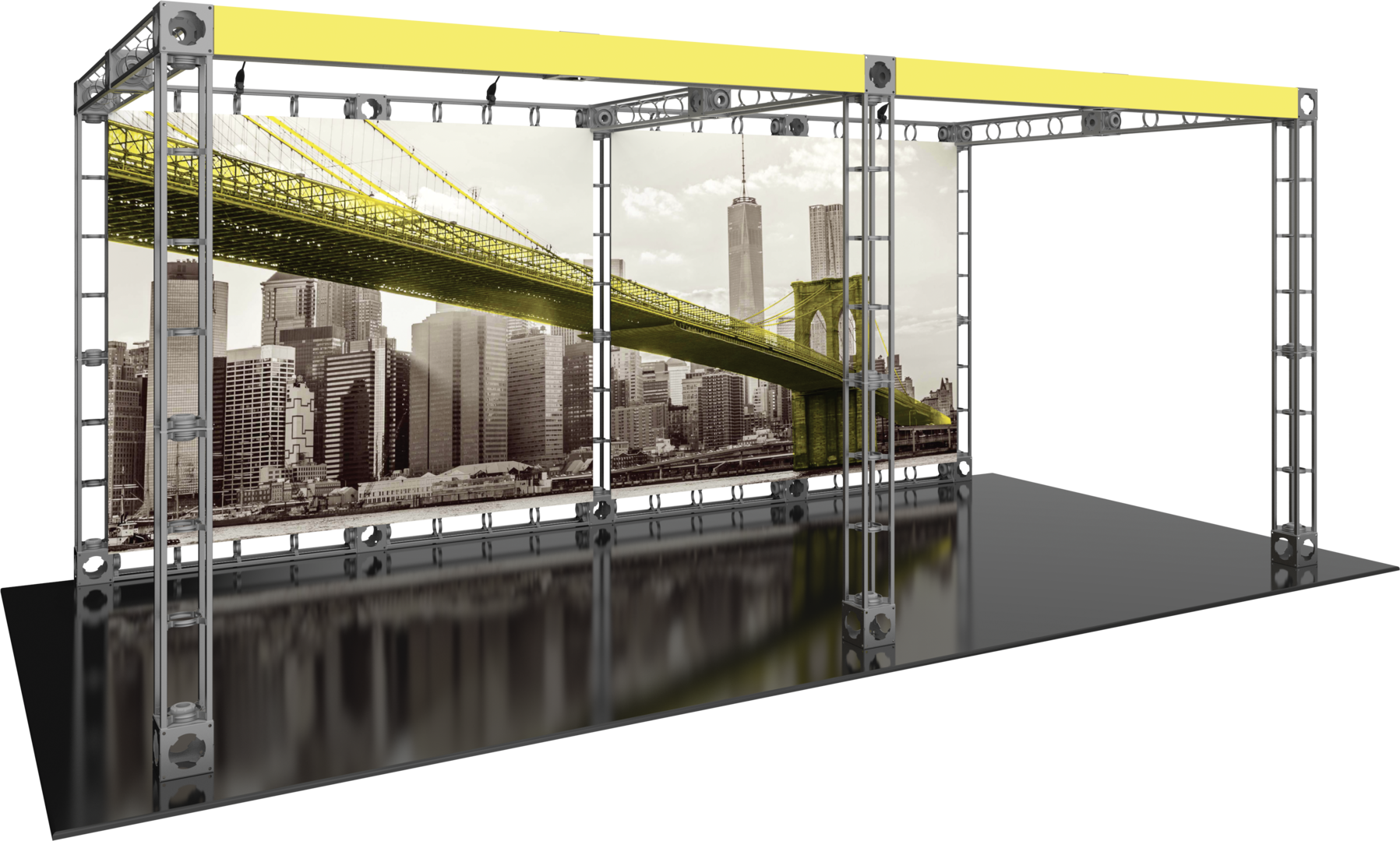 Luna 2 Orbital Express Truss 20 ft Modular Exhibit