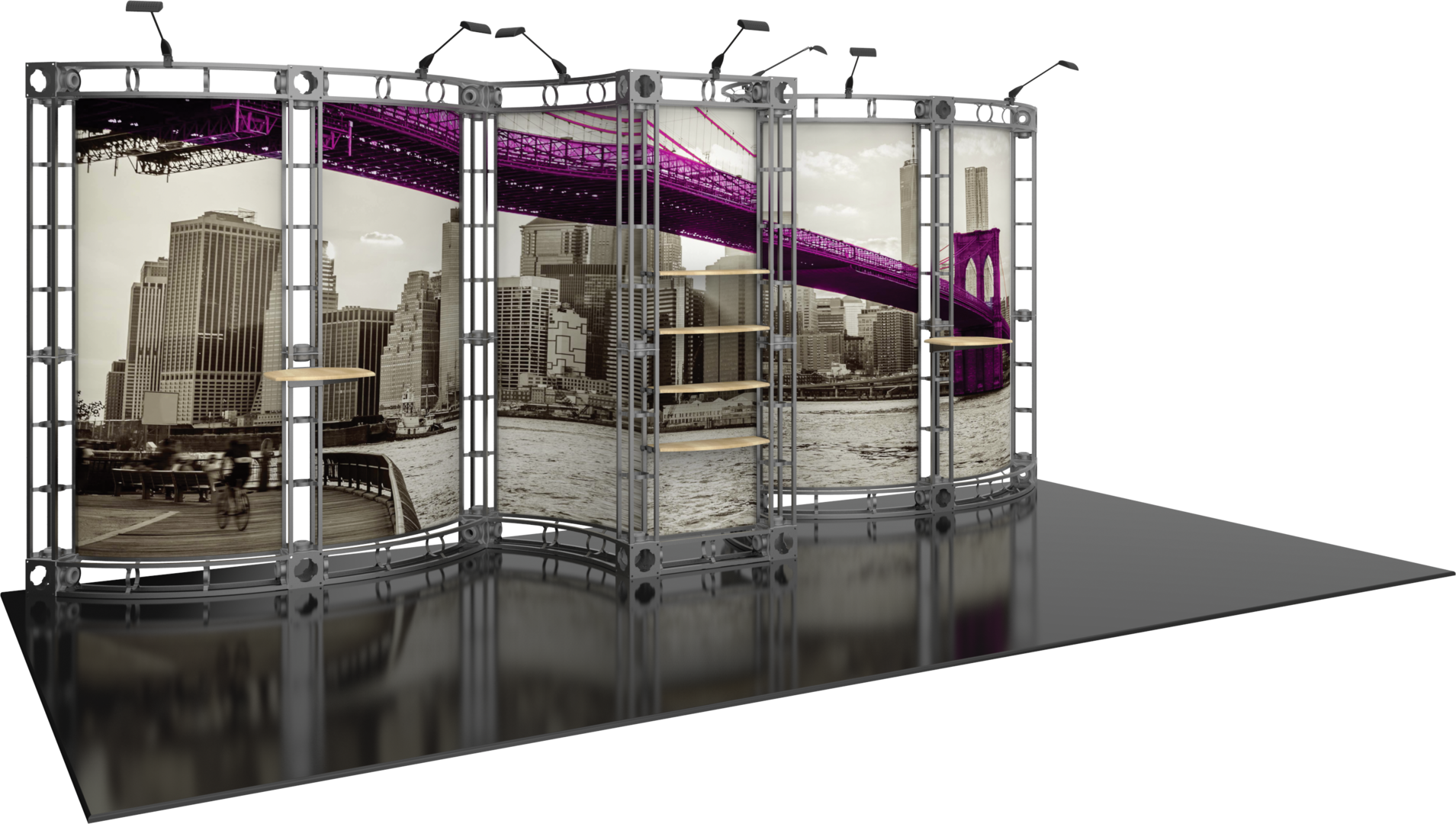 Phoenix Orbital Express Truss 20 ft Modular Exhibit