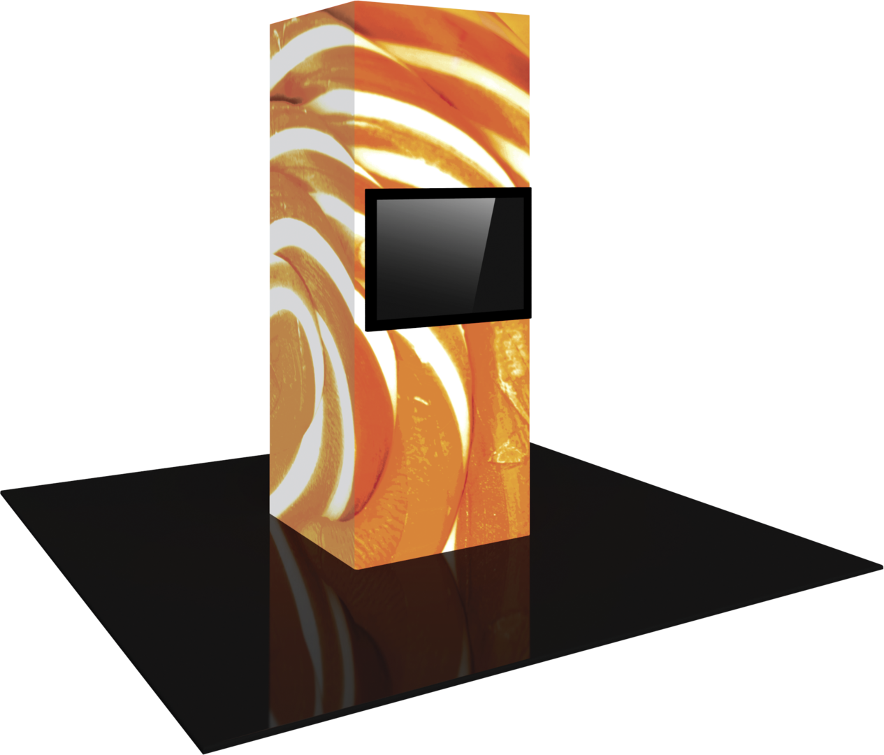 LumaFrame Frame Modular Backlit Monitor Tower 01 (3' x 8')