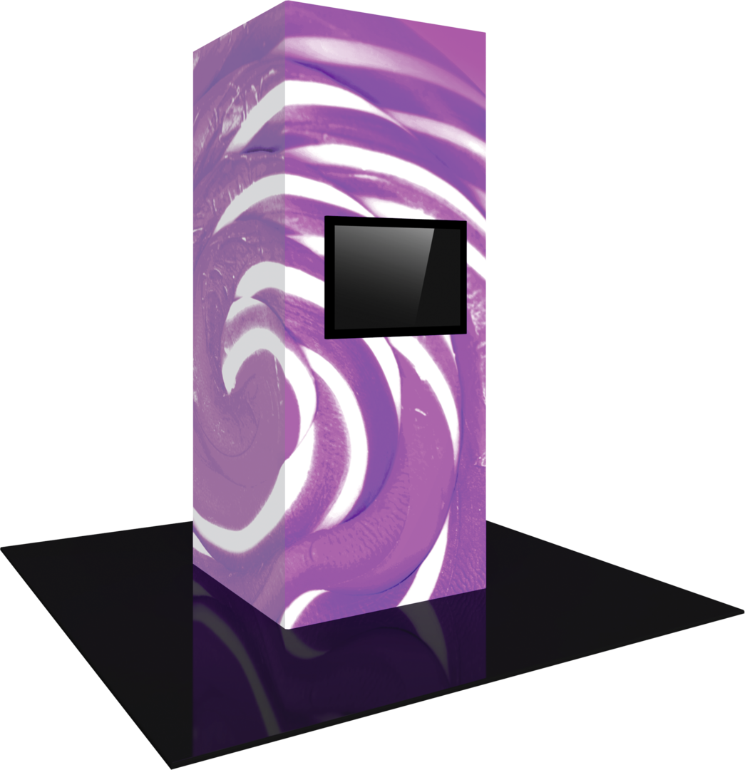 LumaFrame Frame Modular Backlit Monitor Tower 04 (4' x 10')