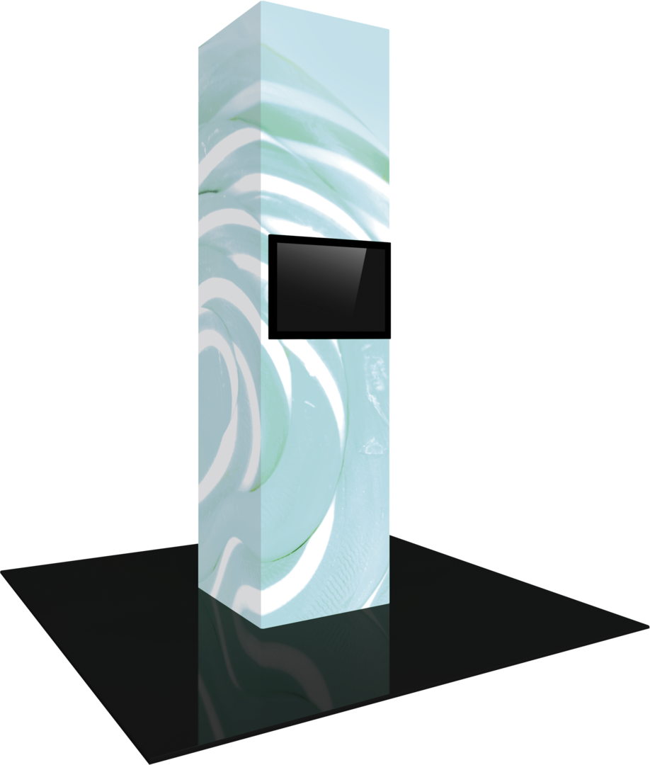 LumaFrame Frame Modular Backlit Monitor Tower 05 (3' x 12')