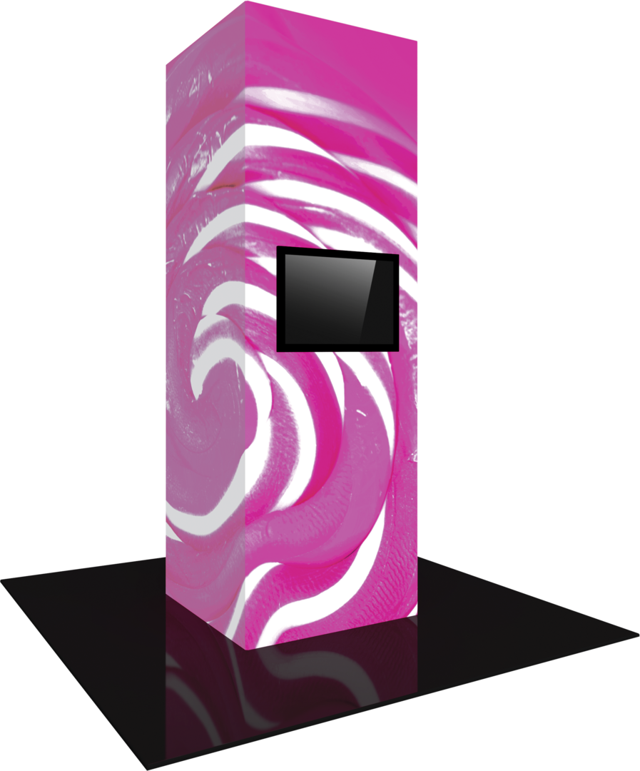 LumaFrame Frame Modular Backlit Monitor Tower 06 (4' x 12')