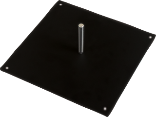 QuickZip Flex Flag Steel Square Base
