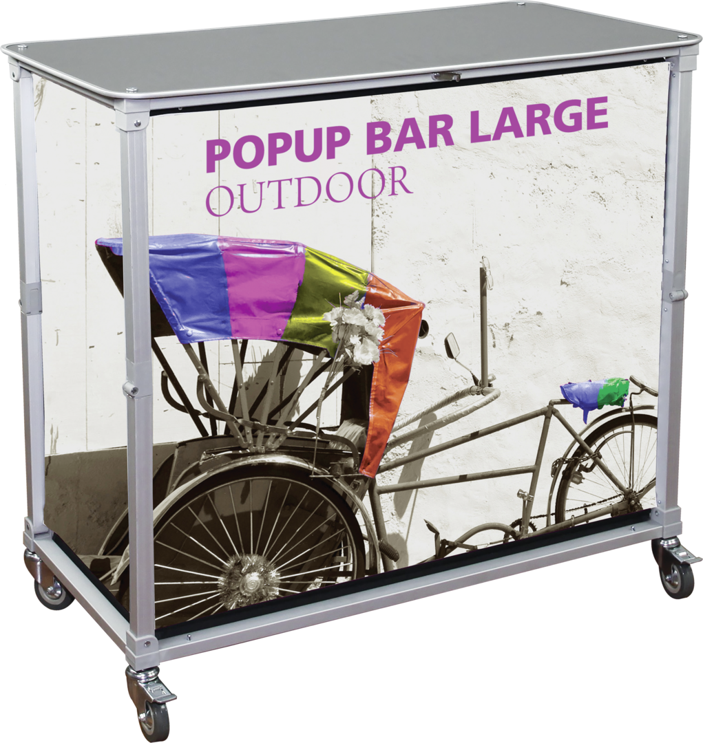 Portable Popup Bar Large