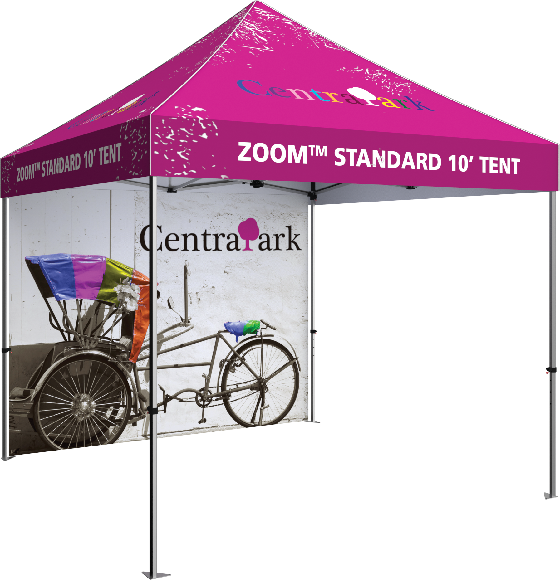 QuickZip Economy and Standard 10' Popup Tent Full Wall Only