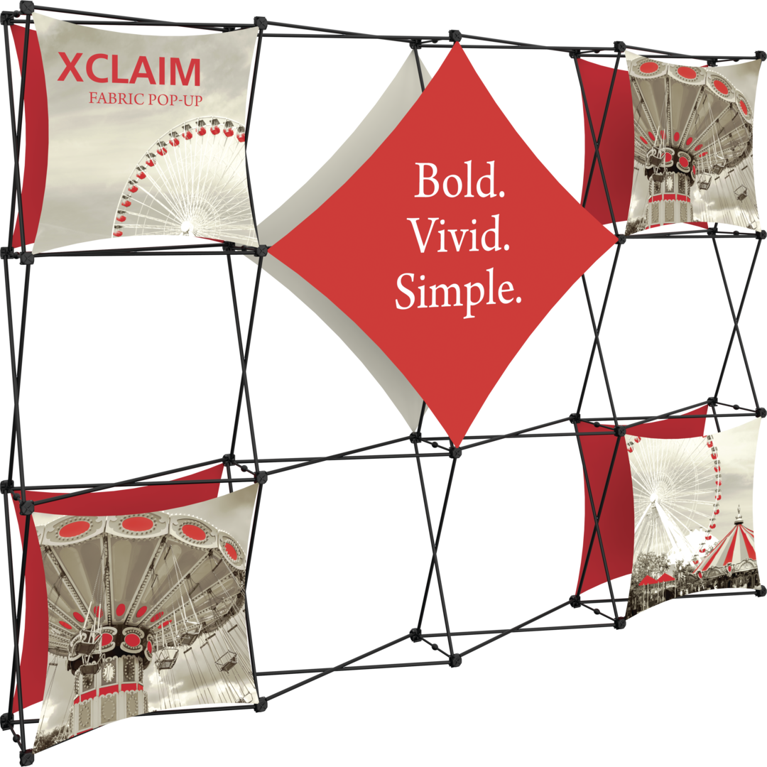 Mosaic 10 ft Fabric Popup Display Kit 02