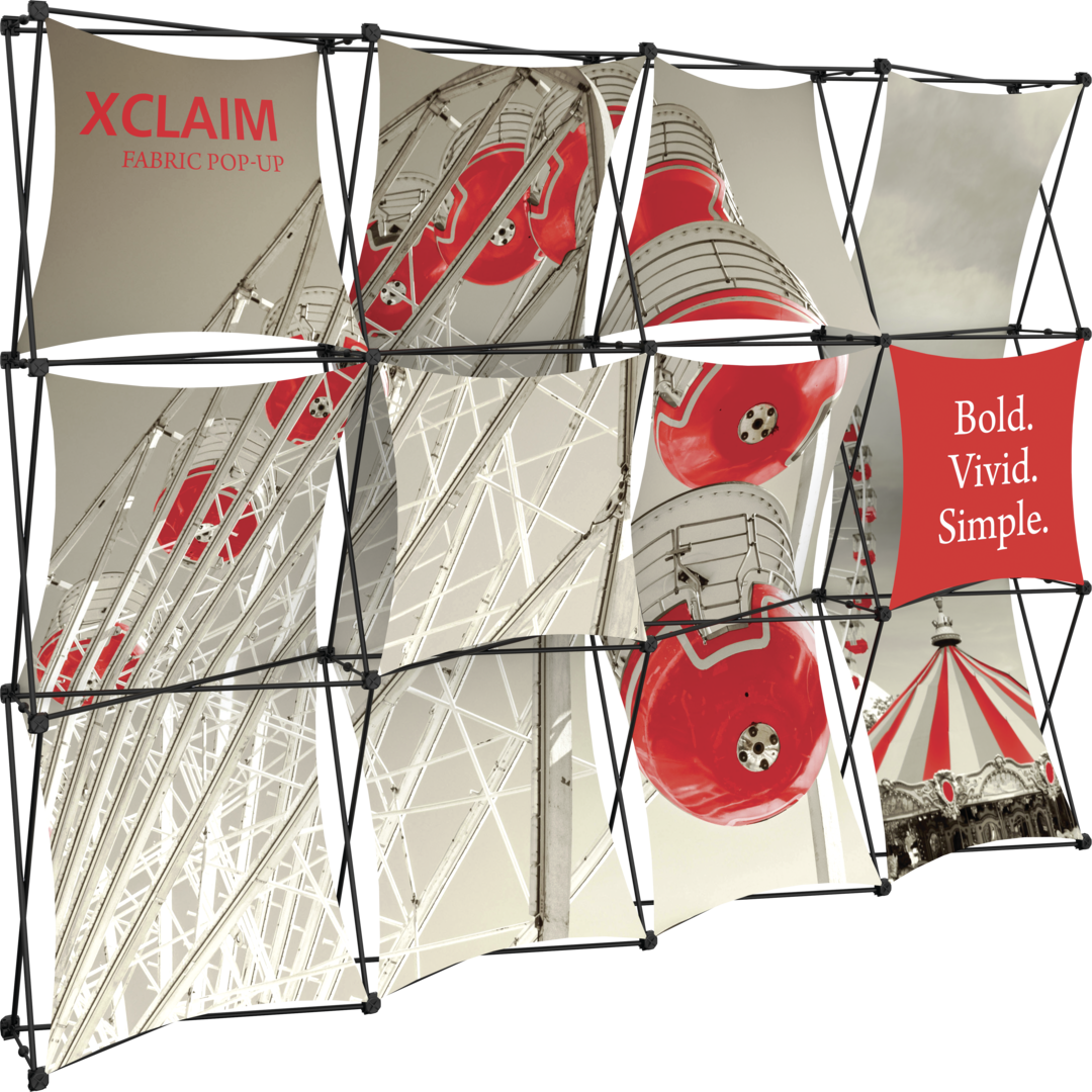 Mosaic 10 ft Fabric Popup Display Kit 04