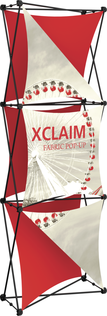Mosaic 2.5 ft Fabric Popup Display Kit 04